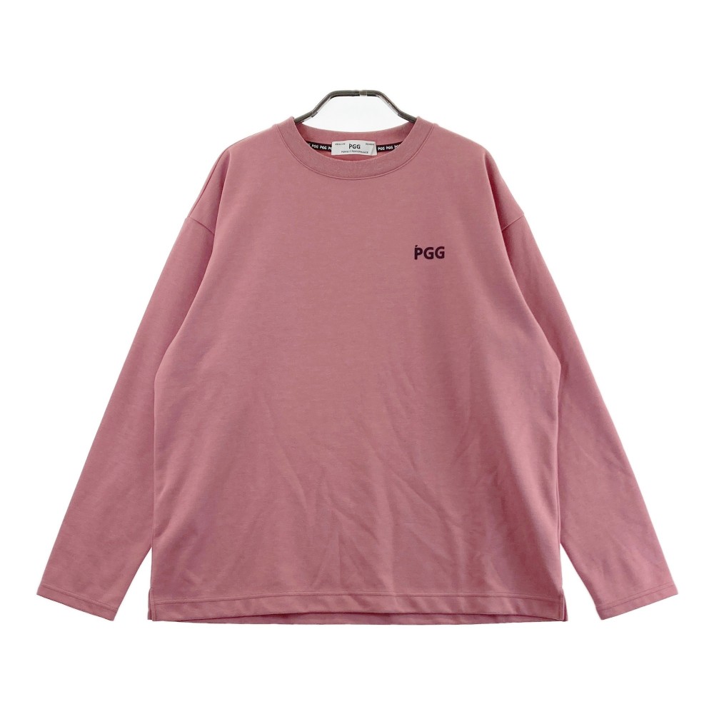 PGG PEARLY GATES パーリーゲイツ 2023年モデル 長袖Tシャツ ピンク系 5 【中古】ゴルフウェア メンズ｜中古ゴルフウェア通販STST