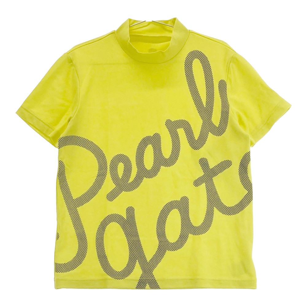 PEARLY GATES パーリーゲイツ 2023年モデル ハイネック半袖Tシャツ イエロー系 4 【中古】ゴルフウェア メンズ 10,164円