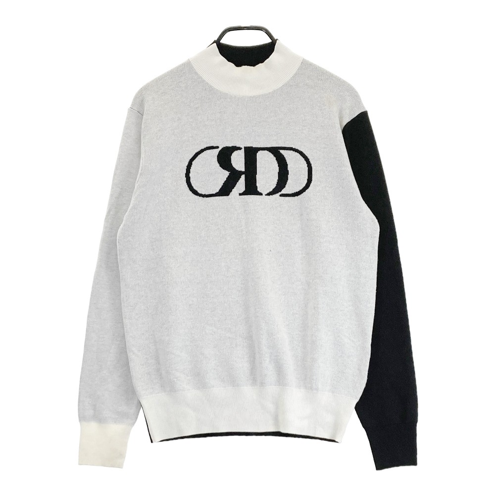 ROCK DUDE ロックデュード ハイネック ニットセーター ホワイト系 02 【中古】ゴルフウェア メンズ｜中古ゴルフウェア通販STST