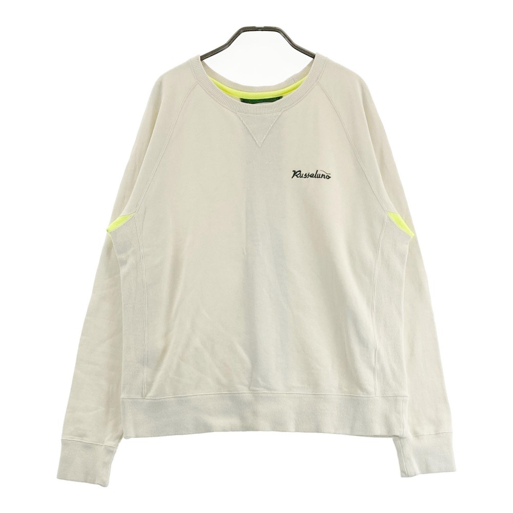 楽天市場】RUSSELUNO ラッセルノ スウェットトレーナー ホワイト系 4