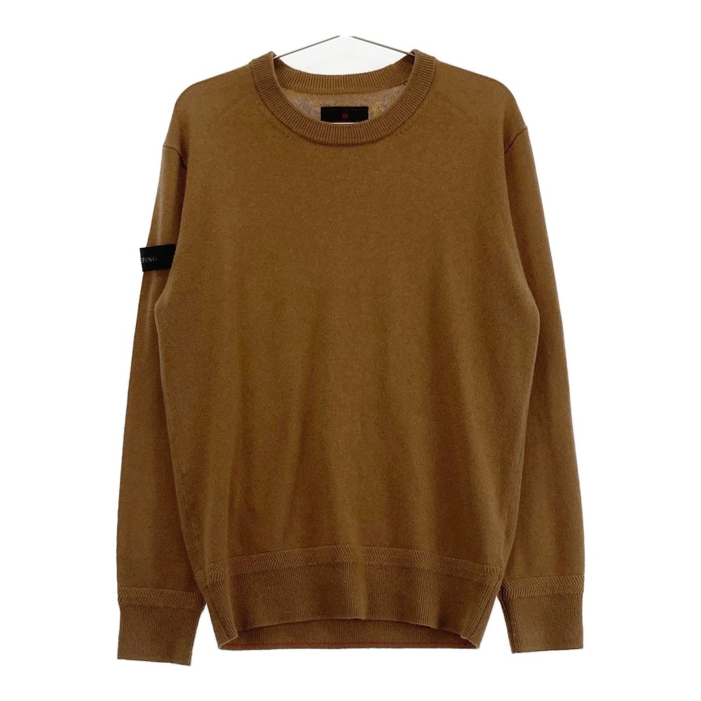BRIEFING GOLF ブリーフィング 2023年モデル カシミヤ ニットセーター ブラウン系 M 【中古】ゴルフウェア メンズ