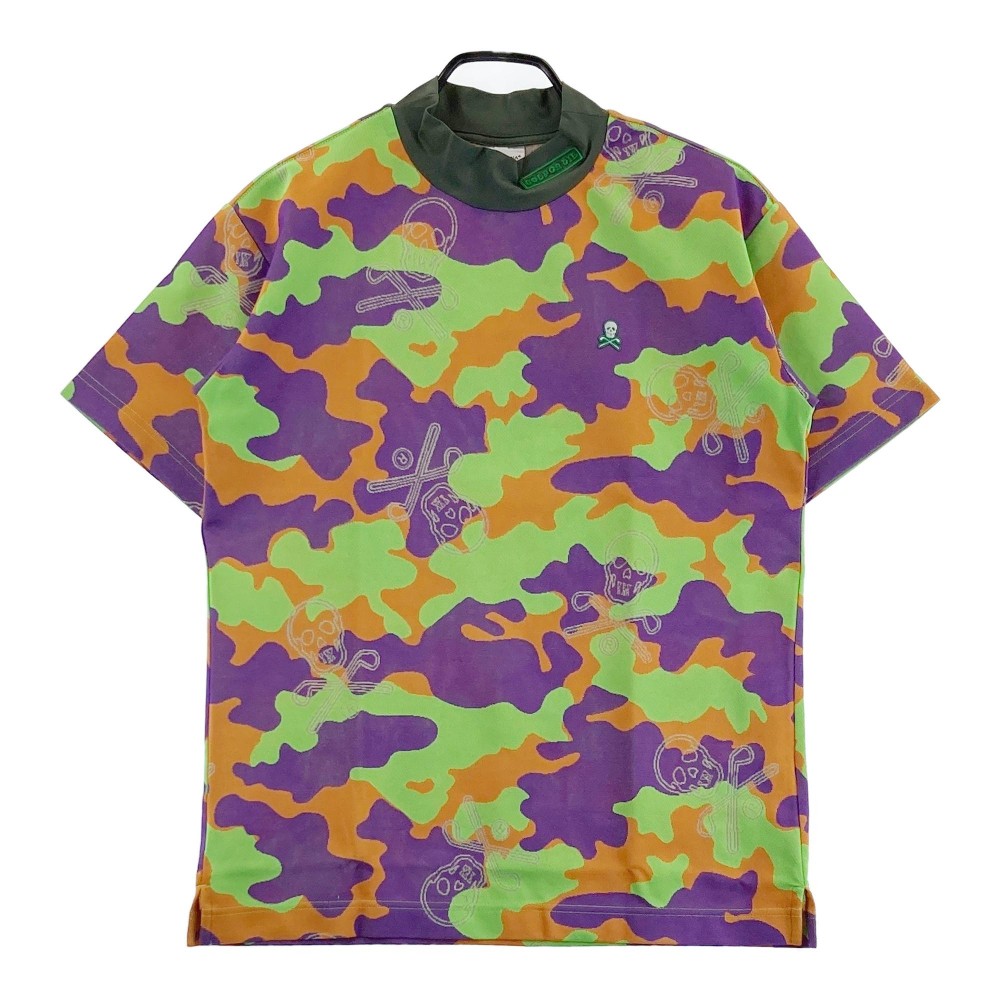 マークアンドロナ カモフラ柄 モックネック 未使用品 タグ付き MARK&LONA - Milo Camo Tee | モックネック | 半袖Tシャツ