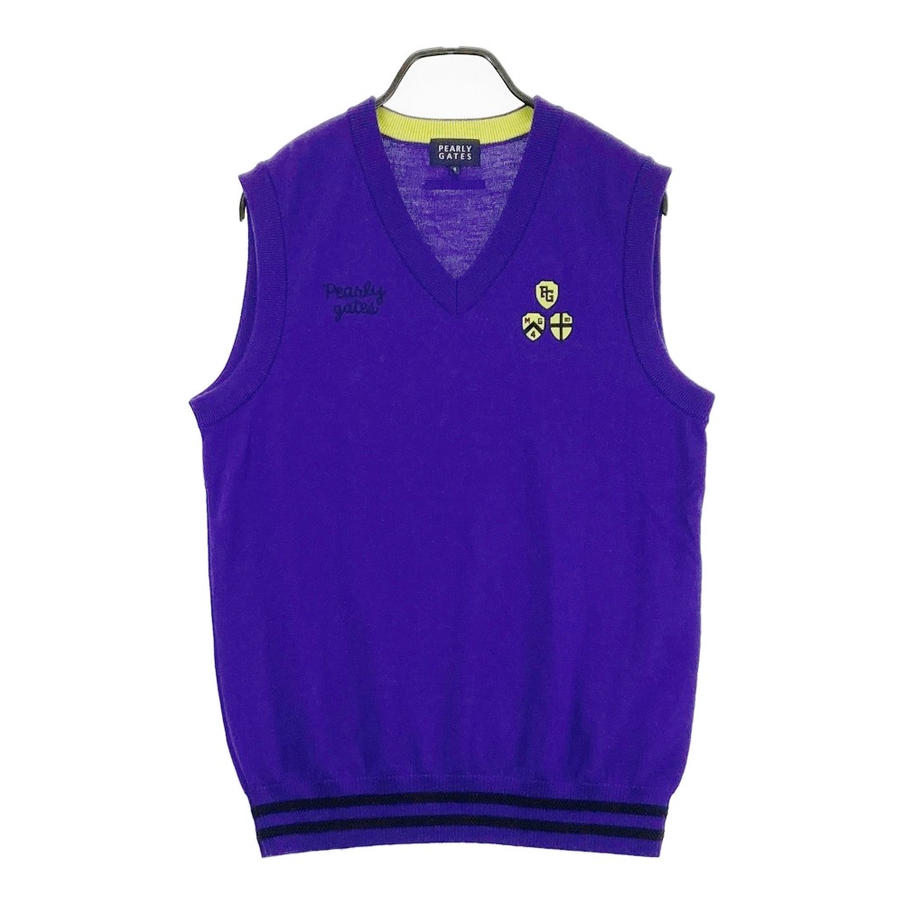 楽天市場】PEARLY GATES パーリーゲイツ ニットベスト グレー系 4