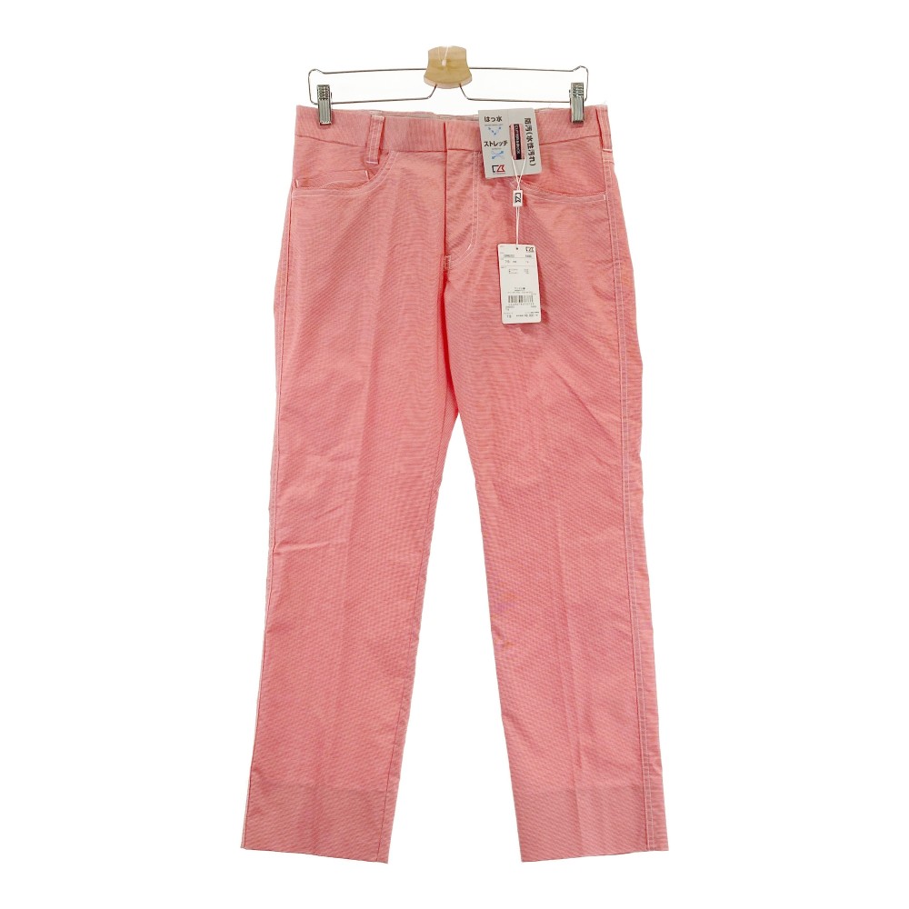 CUTTER&BUCK カッターアンドバック ストレッチパンツ レッド系 79 【中古】ゴルフウェア メンズ