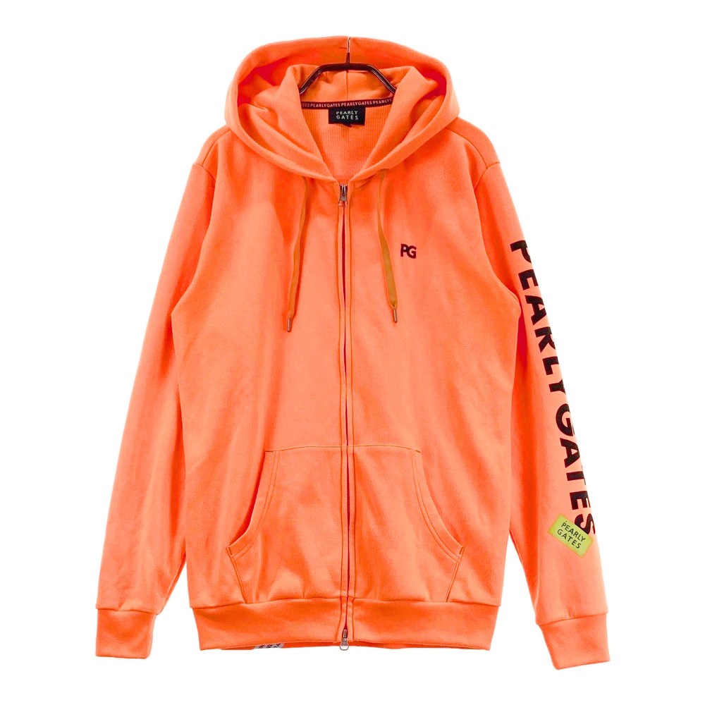 楽天市場】【美品】パーリーゲイツ ジップパーカー 白×ネイビー