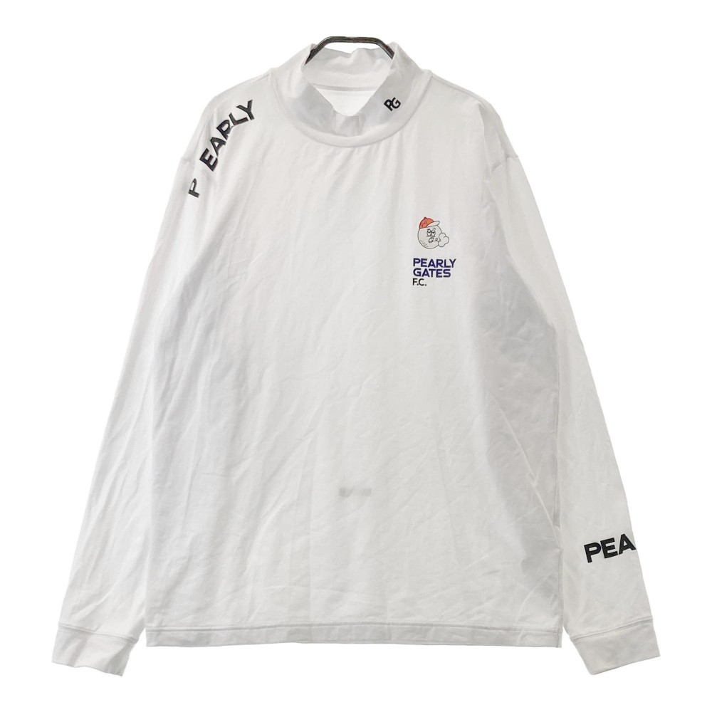 PEARLY GATES パーリーゲイツ 2024年 長袖ハイネックTシャツ ホワイト系 7 【中古】ゴルフウェア メンズ｜中古ゴルフウェア通販STST 8,237円
