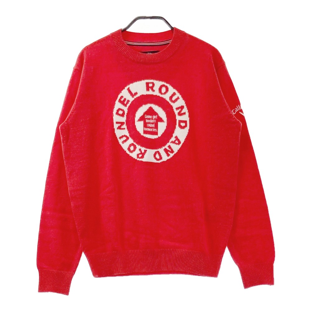 楽天市場】CALLAWAY キャロウェイ Vネック ニットセーター レッド系 L