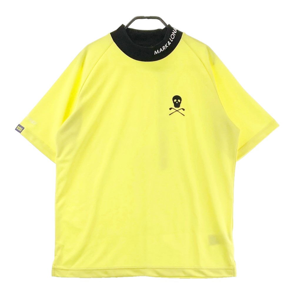 MARK&LONA マークアンドロナ　モックネック　背面スカル　カーキ　メンズ 30%OFF】MARK&LONA マークアンドロナ Nerve Mock Tee | MEN