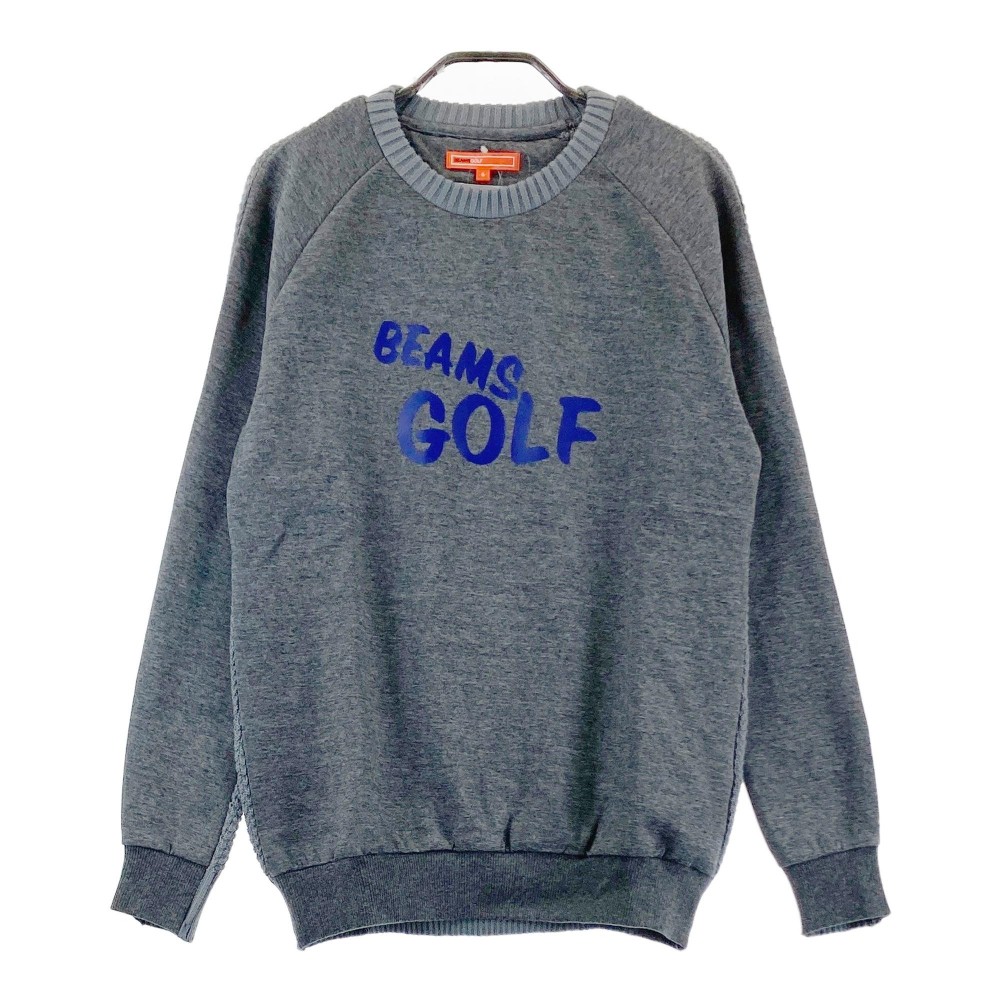 BEAMS GOLF ビームスゴルフ 切替 スウェットトレーナー グレー系 S 【中古】ゴルフウェア メンズ｜中古ゴルフウェア通販STST