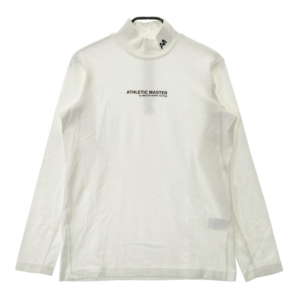 MASTER BUNNY EDITION マスターバニーエディション ATHLETIC MASTER ハイネック 長袖プルオーバー  白いこと系 5 【中古】ゴルフお召しもの メンズ