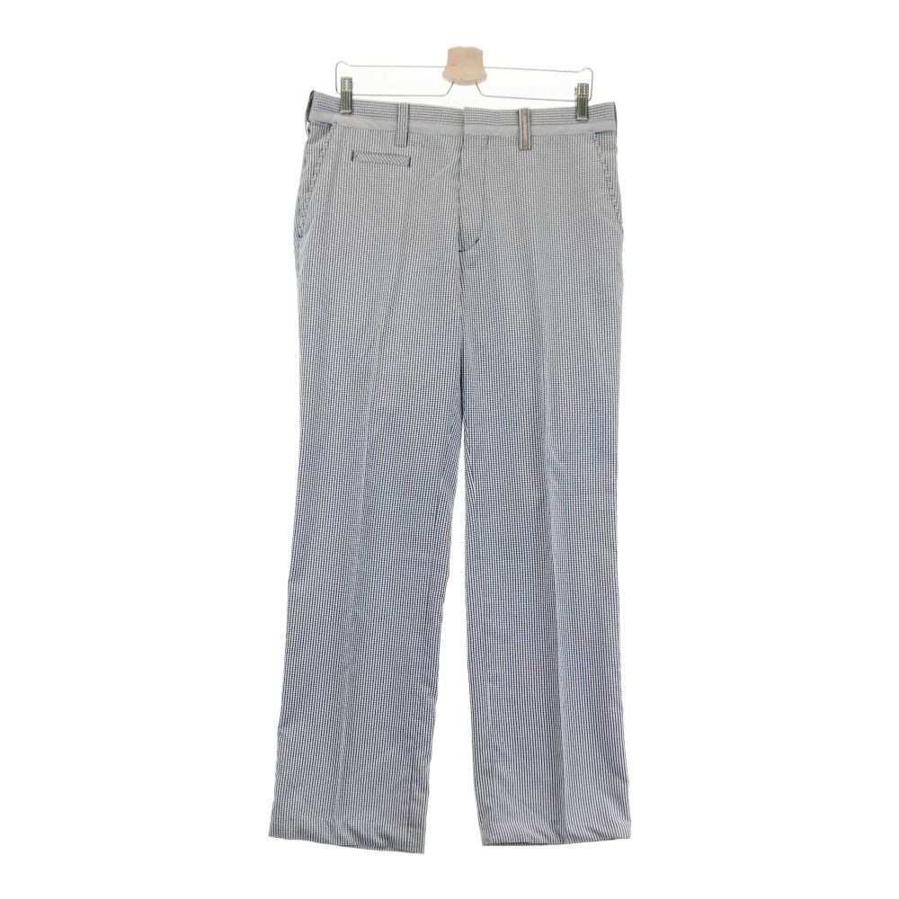CUTTER&BUCK カッターアンドバック ロングパンツ ギンガムチェック柄 ネイビー系 85 【中古】ゴルフウェア メンズ