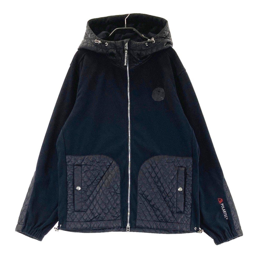 楽天市場】【新品】マークアンドロナ ボアジャケット 黒×ピンク ロゴ総