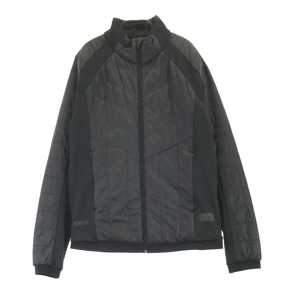 エンポリオアルマーニ　ブラック ジップアップジャケット EA7 EMPORIO ARMANI エンポリオアルマーニ トラックジャケット