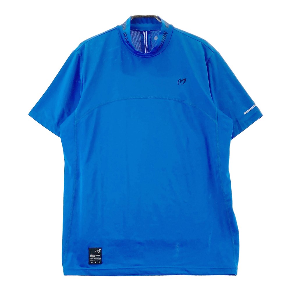 MASTER BUNNY EDITION マスターバニーエディション 2022年モデル モックネック 半袖Tシャツ ブルー系 5 【中古】ゴルフウェア メンズ｜中古ゴルフウェア通販STST