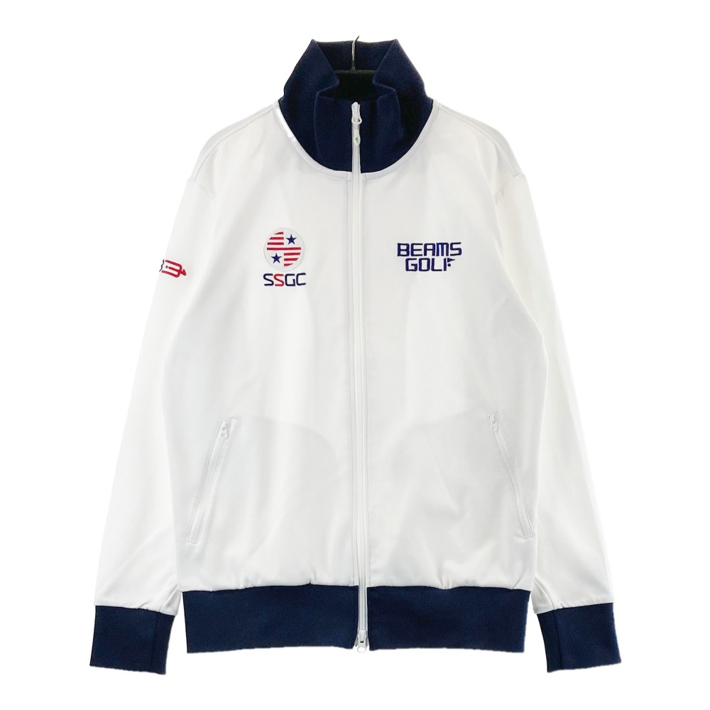 BEAMS - coco 中古 ビームスゴルフ BEAMSGOLF メンズ ブルゾン M 白 ホワイト ダブルジップ BEAMS - coco 中古 ビームスゴルフ BEAMSGOLF メンズ ブルゾン M