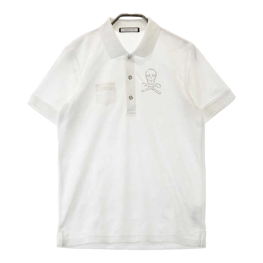 未使用級/現行 マークアンドロナ ポロシャツ スカル 星 メッシュ 吸汗速乾 楽天市場】MARK&LONA マークアンドロナ 半袖ポロシャツ スカル