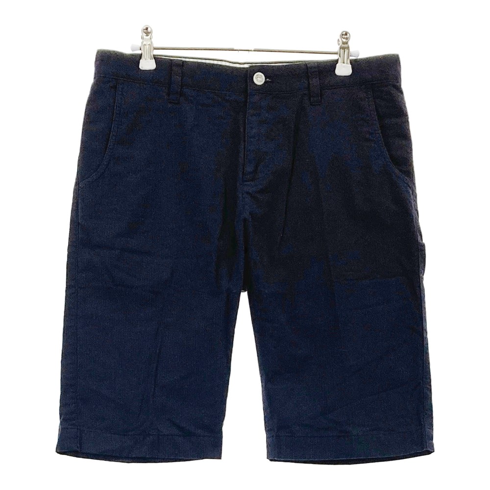 ZOY ゾーイ ハーフパンツ ストライプ柄 ネイビー系 79 【中古】ゴルフウェア メンズ