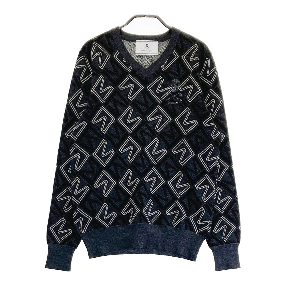 MARK＆LONA マークアンドロナ 迷彩調 カモフラ ニット 48(L) 楽天市場】MARK&LONA マークアンドロナ Vネック ニットセーター