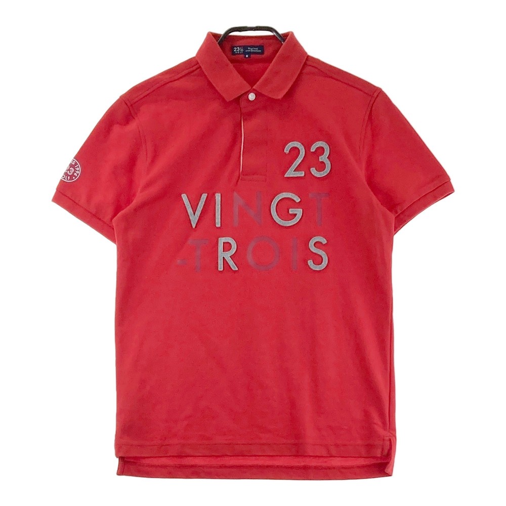 【美品】【Loro Piana】ロロピアーナ　ポロシャツ　ゴルフ　半袖　赤 Loro Piana 半袖ポロシャツ 36 レッド POLO RALPH LAUREN ポロゴルフ