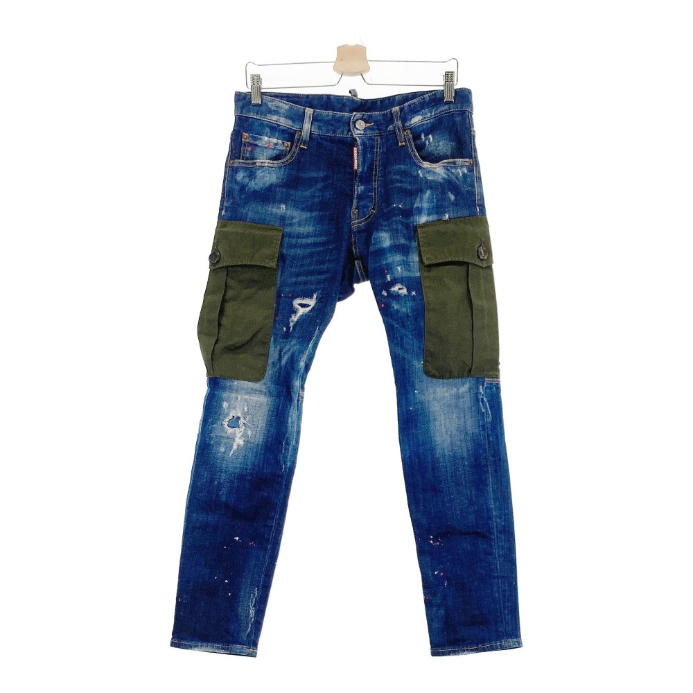 定価8.6万 美品 DSQUARED2 人気Tidy Biker サイズ48 DSQUARED2 ディースクエアード TIDY BIKER JEAN バイカー