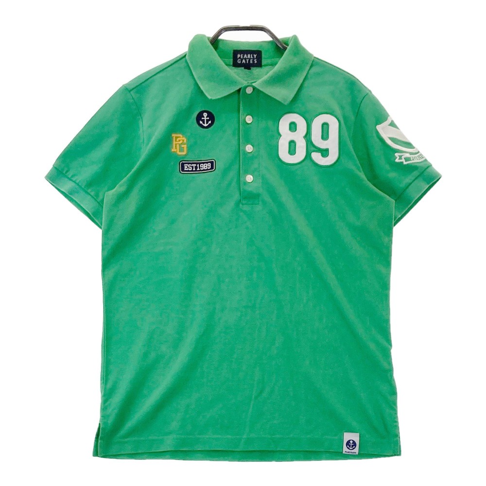 楽天市場】PEARLY GATES パーリーゲイツ 半袖ポロシャツ グリーン系 4