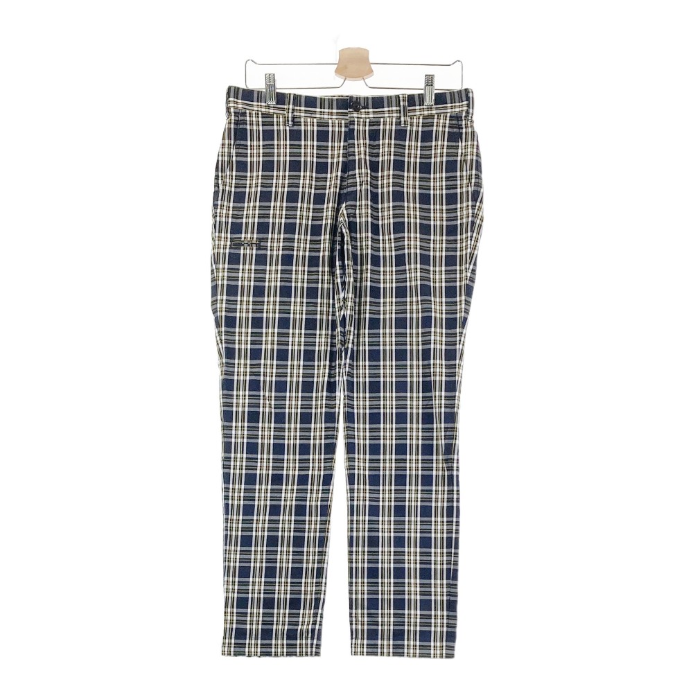 BEAMS GOLF ビームスゴルフ ロングパンツ チェック柄 ブラック系 M 【中古】ゴルフウェア メンズ 7,821円