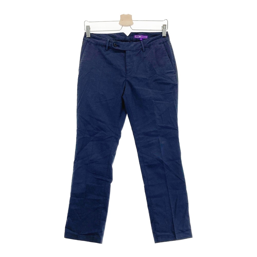 【中古美品】ビームスゴルフ　メンズXL サイドジップ　ストレッチパンツ　ネイビー 中古美品】ビームスゴルフ メンズXL サイドジップ ストレッチパンツ