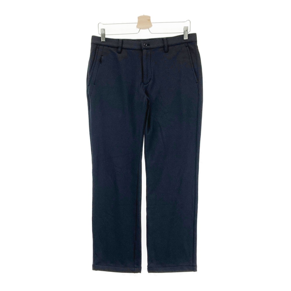 BEAMS GOLF ビームスゴルフ 裏起毛 ストレッチ ロングパンツ ブラック系 46 【中古】ゴルフウェア メンズ