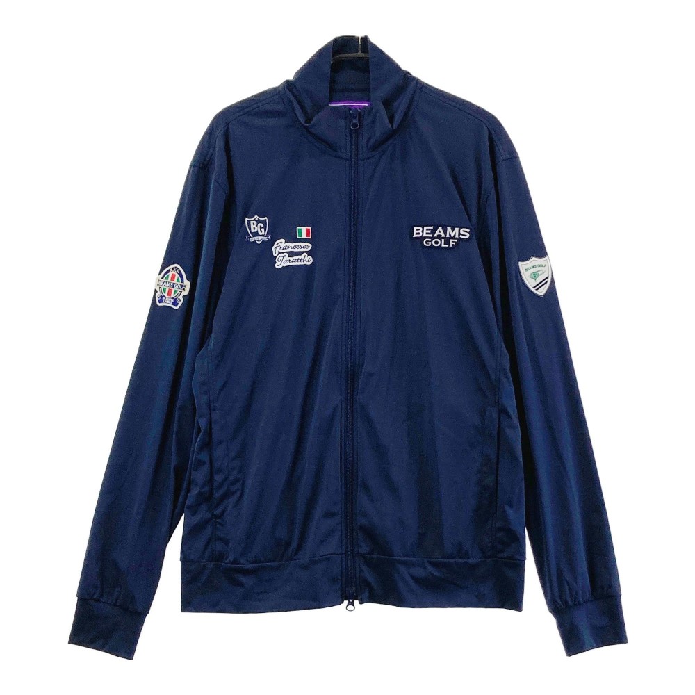 BEAMS GOLF ジップアップジャケット M 日本製 希望者のみラッピング無料】 公式 ジップアップジャケット GOLF