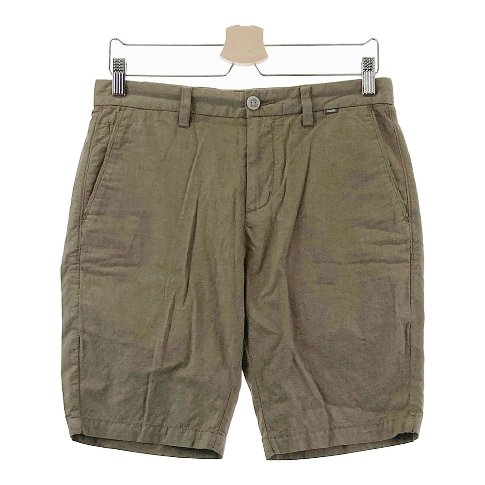 LINKSOUL リンクソウル ストレッチハーフパンツ ブラウン系 30 【中古】ゴルフウェア メンズ画像