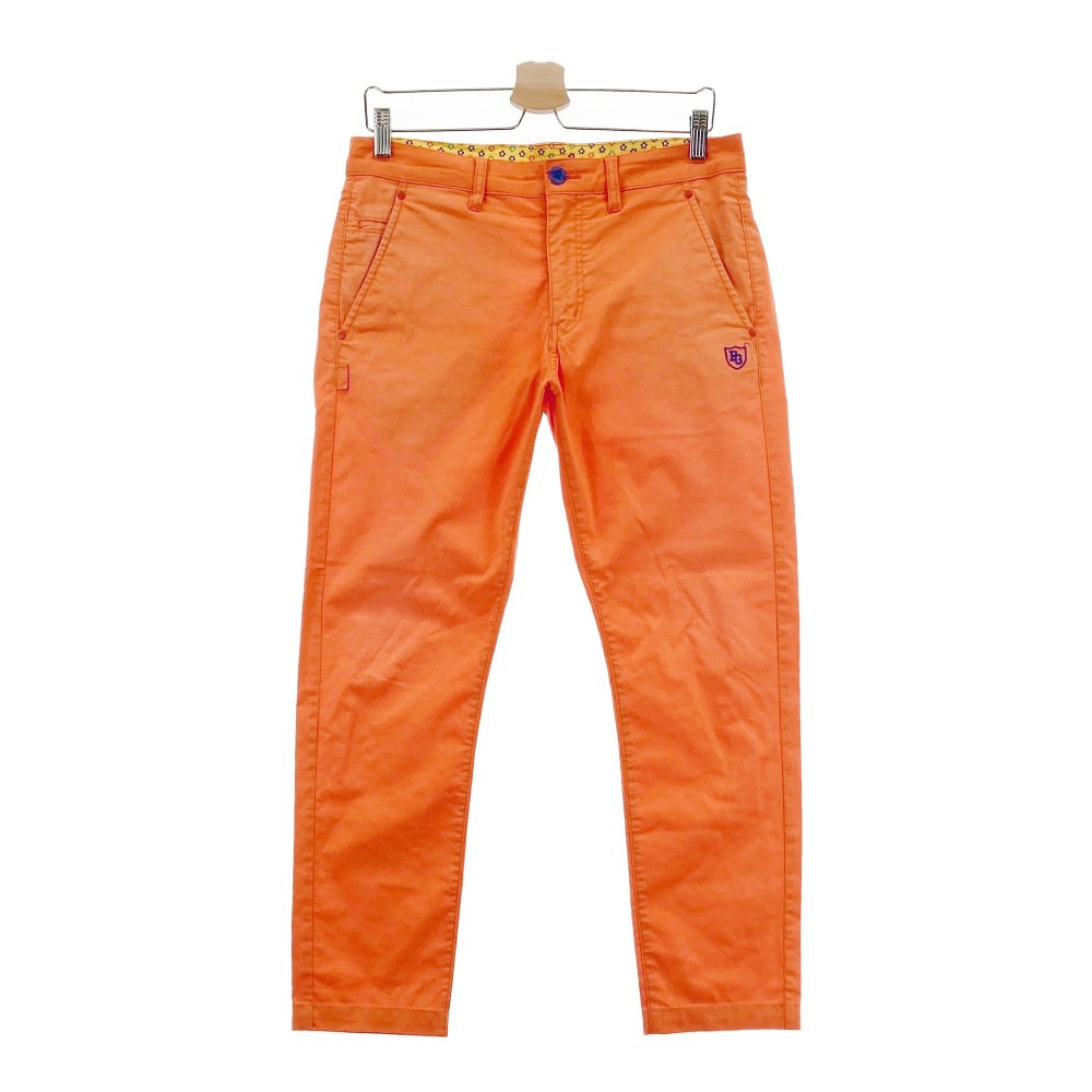 新品未使用PEARLY GATES オレンジ ギンガムチェック パンツ2 楽天市場