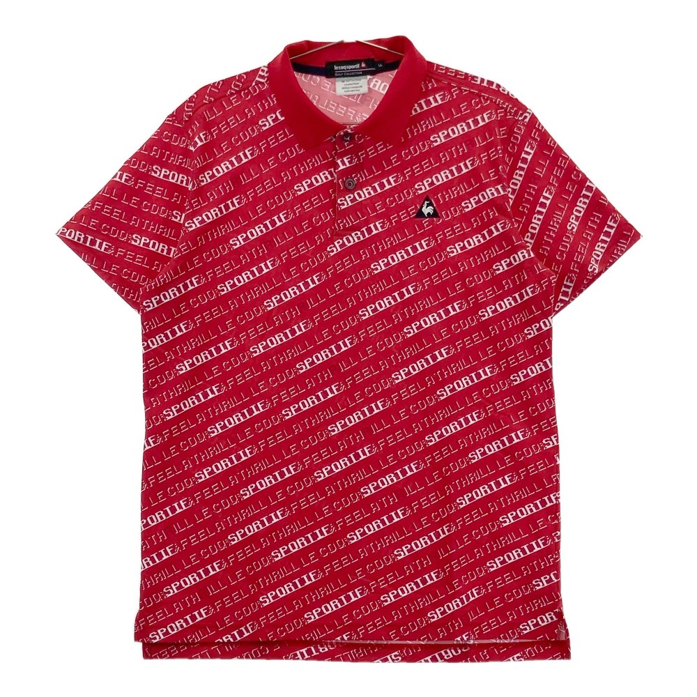 楽天市場】LECOQ GOLF ルコックゴルフ 半袖ポロシャツ レッド系