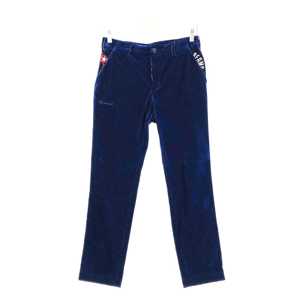 BEAMS GOLF ビームスゴルフ コーデュロイ パンツ ネイビー系 S 【中古】ゴルフウェア メンズ