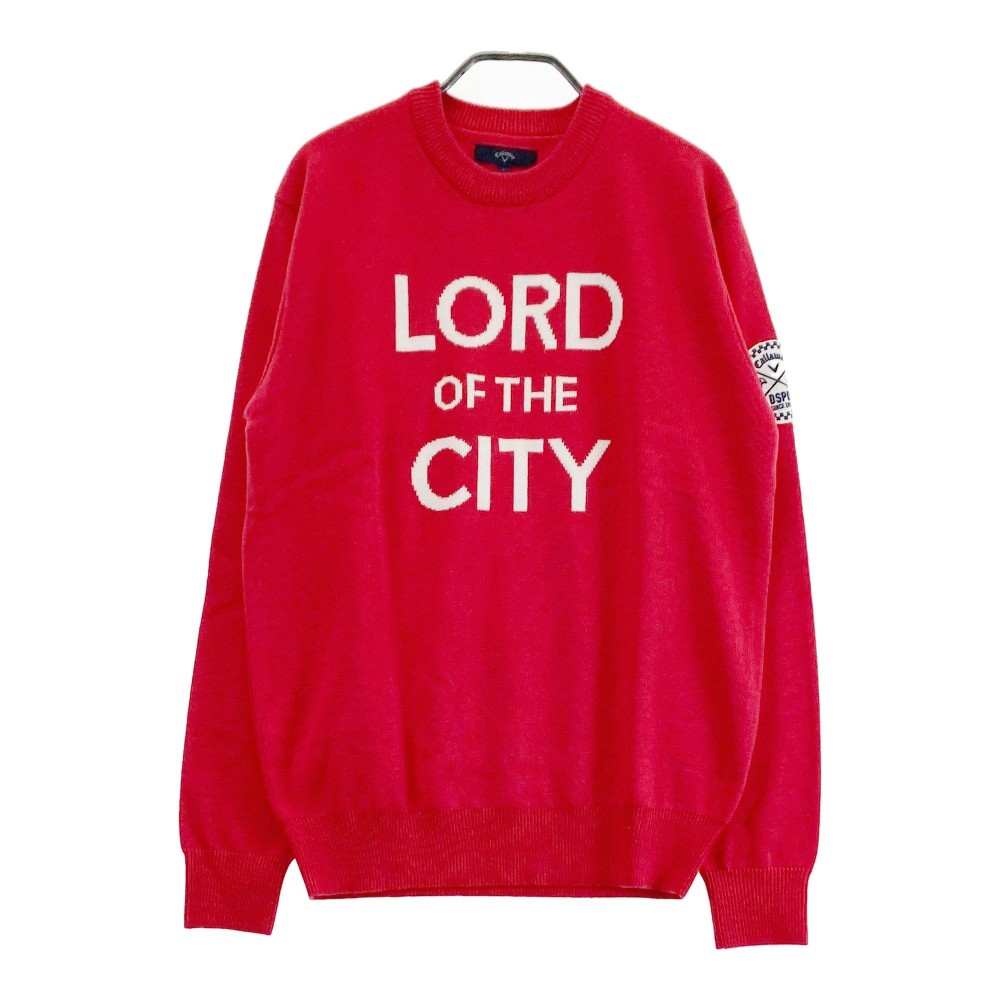 楽天市場】CALLAWAY キャロウェイ Vネック ニットセーター レッド系 L