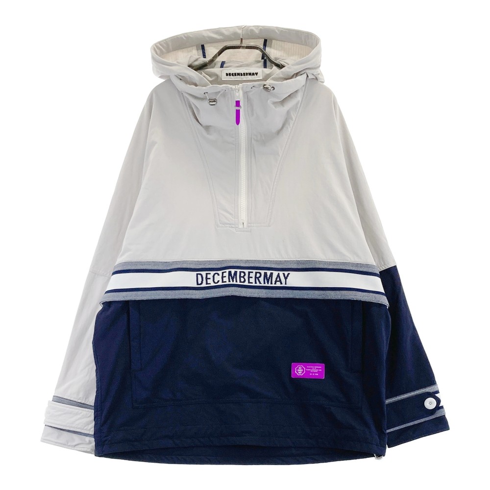 DECEMBERMAY ディセンバーメイ 裏起毛 ハーフジップ ブルゾン グレー系 L 【中古】ゴルフウェア メンズ|中古ゴルフウェア通販STST