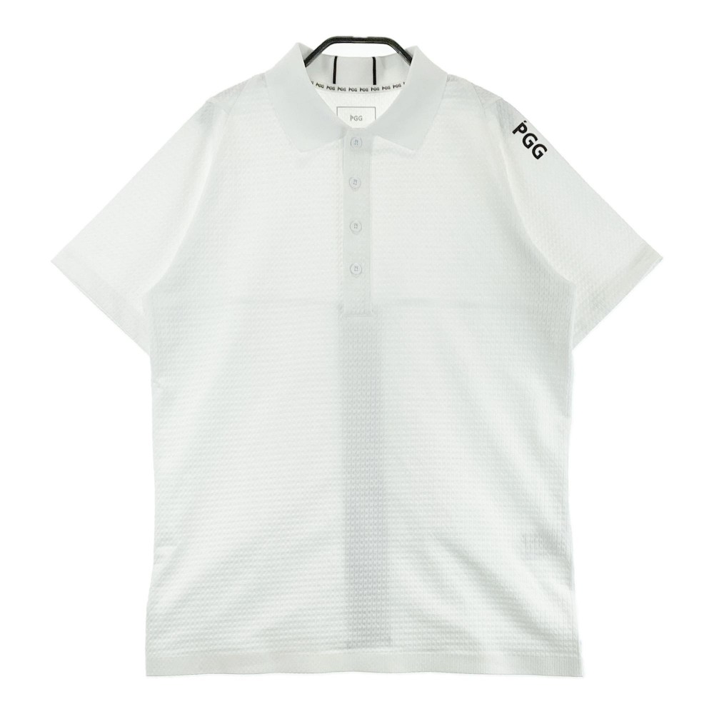新品未使用　PGG　ポロシャツ 楽天市場】PGG PEARLY GATES パーリーゲイツ 半袖ポロシャツ ネイビー