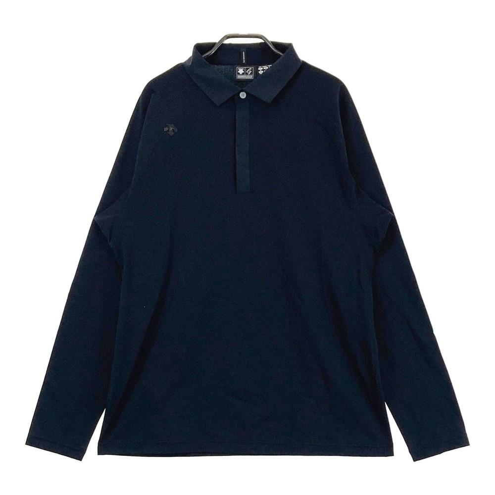 coco 中古 デサントゴルフ DESCENTE GOLF メンズ 長袖ポロシャツ M 紺 ネイビー 楽天市場】DESCENTE GOLF デサントゴルフ 長袖ポロシャツ ブルー