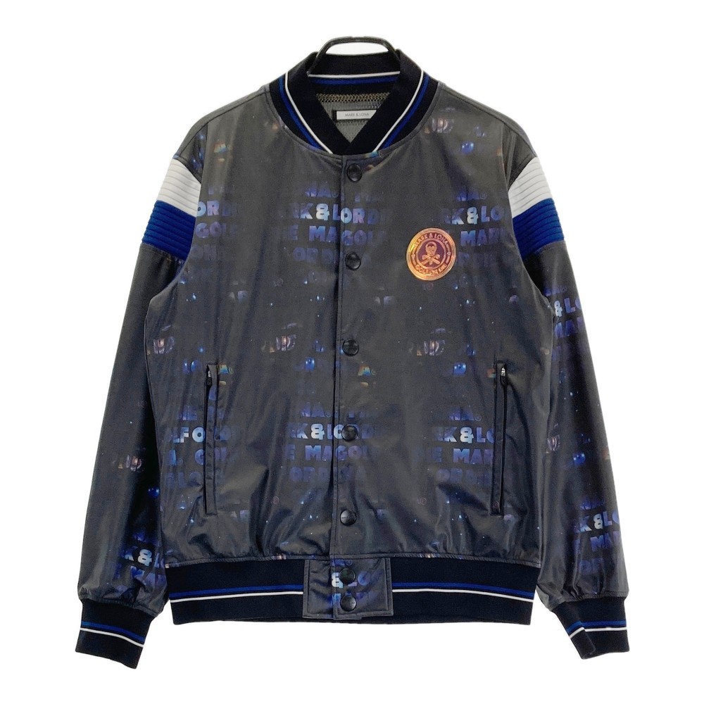 楽天市場】【新品】マークアンドロナ ジップパーカー 黒×白 スカル