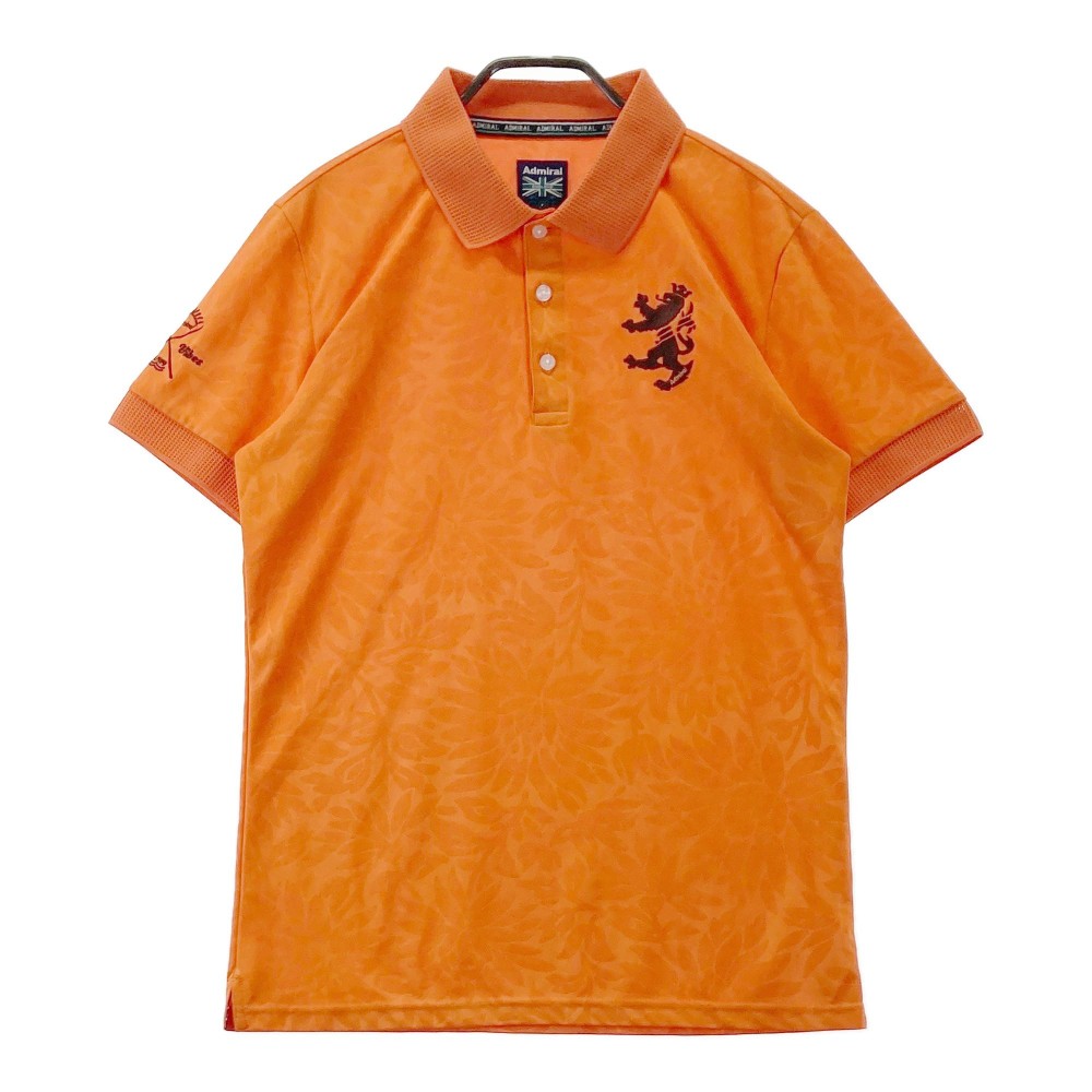 楽天市場】ADMIRAL アドミラル 半袖ポロシャツ レッド系 L