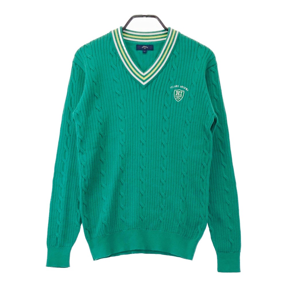 楽天市場】CALLAWAY キャロウェイ Vネック ニットセーター レッド系 L