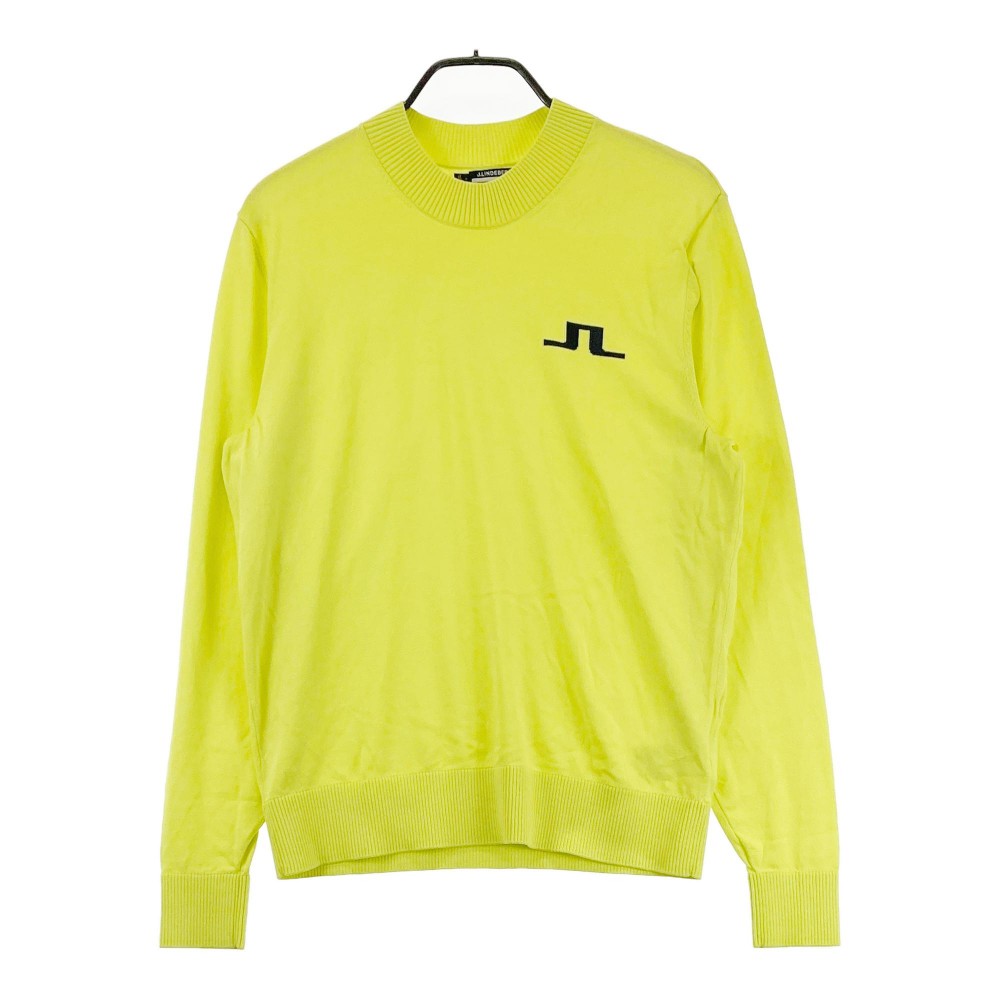 J.LINDEBERG ジェイリンドバーグ 長袖ニットセーター イエロー系 L 【中古】ゴルフウェア メンズ｜中古ゴルフウェア通販STST