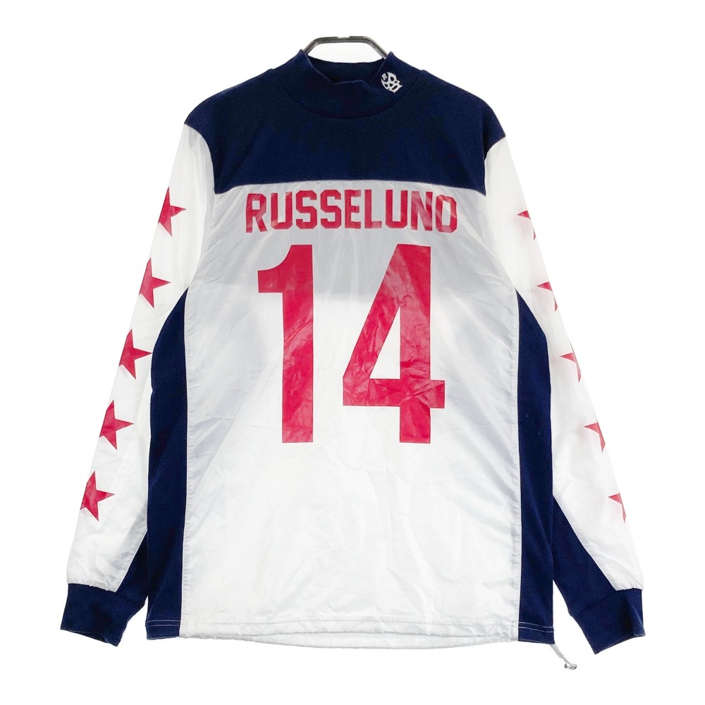 【新品未使用】サイズ4 メンズ ラッセルノ ハーフジップブルゾン 1103 楽天市場】RUSSELUNO ラッセルノ フード付 ハーフジップブルゾン