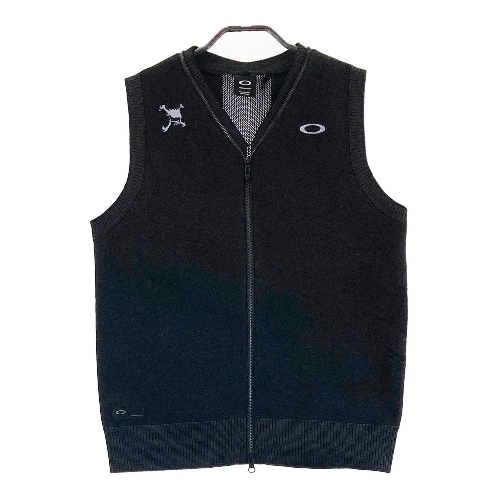 【美品】Oakley オークリー ブラック ジップアップメンズ ベスト Lサイズ imgrc0087331255.jpg