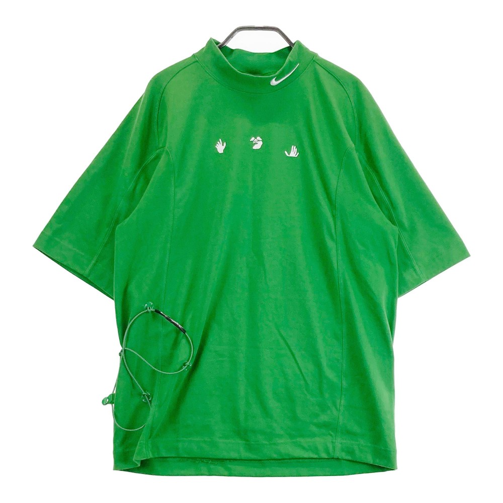 NIKE ナイキ x OFF-WHITE 半袖Tシャツ  グリーン系 S 【中古】メンズ