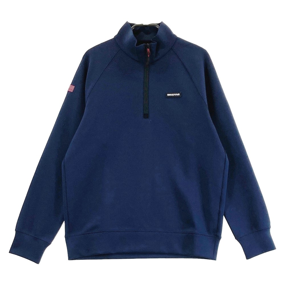 楽天市場】【超美品】ブリーフィング ハイネックトレーナー 黒