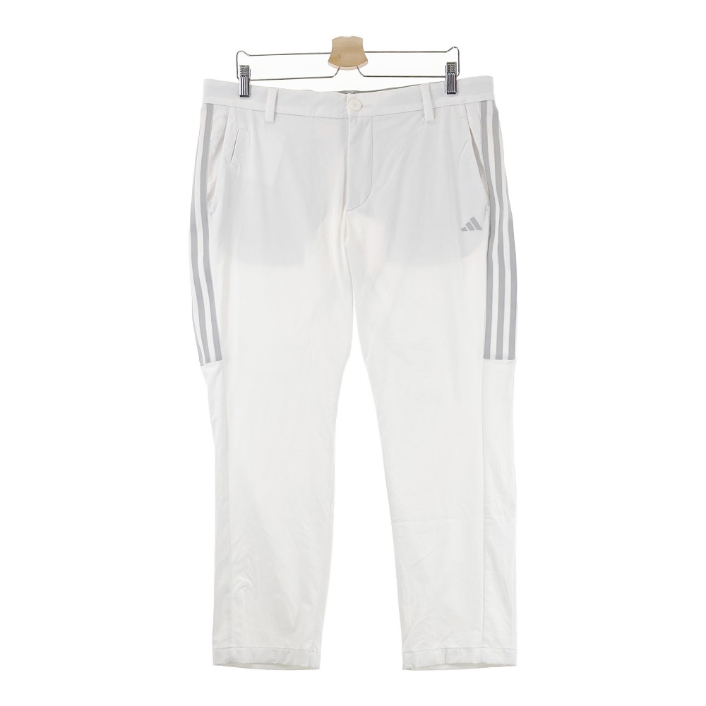 ADIDAS GOLF アディダスゴルフ ストレッチ アンクルパンツ ホワイト系 96 【中古】ゴルフウェア メンズ