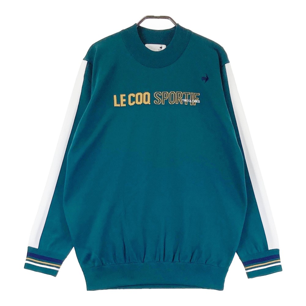 LE COQ GOLF ルコックゴルフ LG4FST02M ニット セーター グリーン系 L 【中古】ゴルフウェア メンズ｜中古ゴルフウェア通販STST