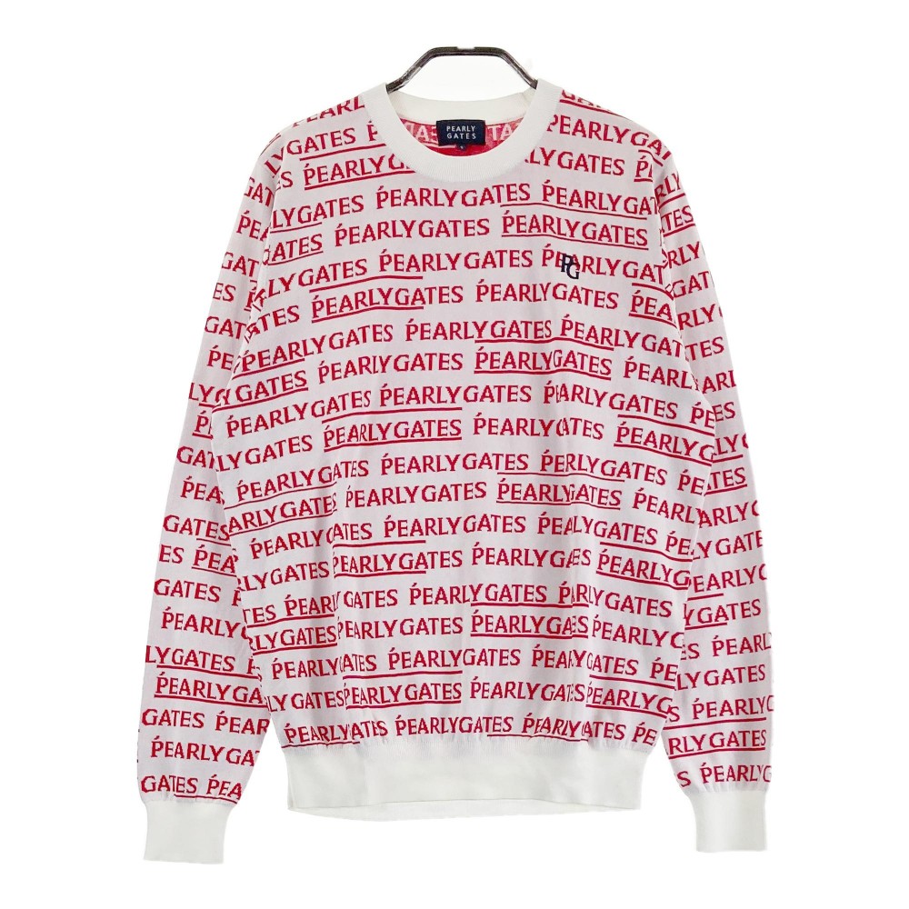 【正規品】パーリーゲイツ☆PEARLY GATES☆メンズセーター☆4☆ピンク 正規品】パーリーゲイツ☆PEARLY GATES☆メンズセーター☆4