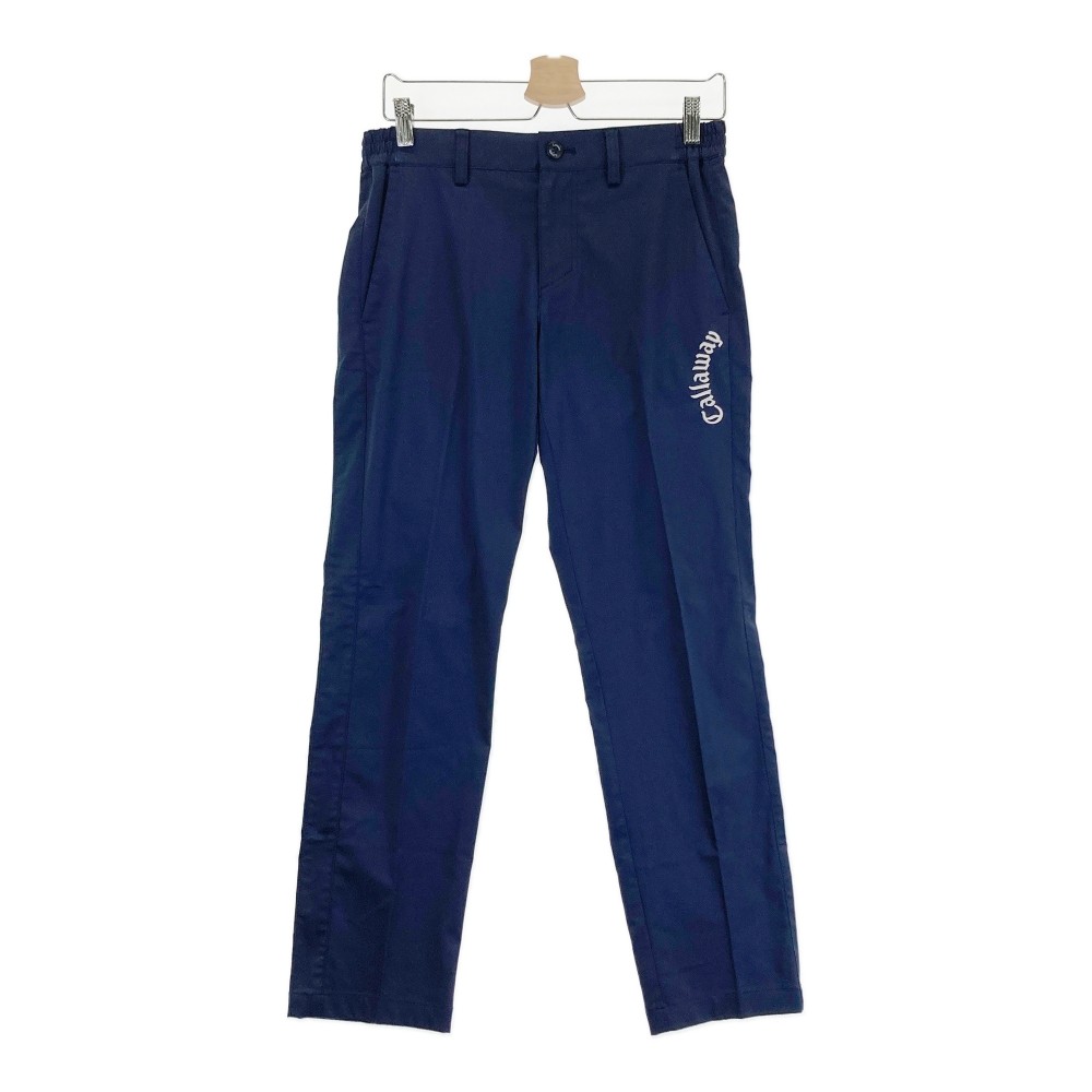 CALLAWAY キャロウェイ ストレッチロングパンツ ネイビー系 S 【中古】ゴルフウェア メンズ