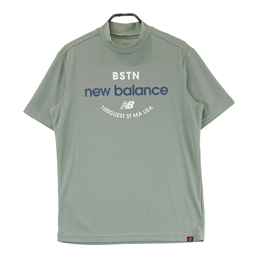 サイズ：6 NEW BALANCE GOLF ニューバランス  ハイネック半袖Tシャツ  グレー系 [240101432606] ゴルフウェア メンズ ストスト 楽天市場】NEW BALANCE GOLF ニューバランス ハイネック 半袖T